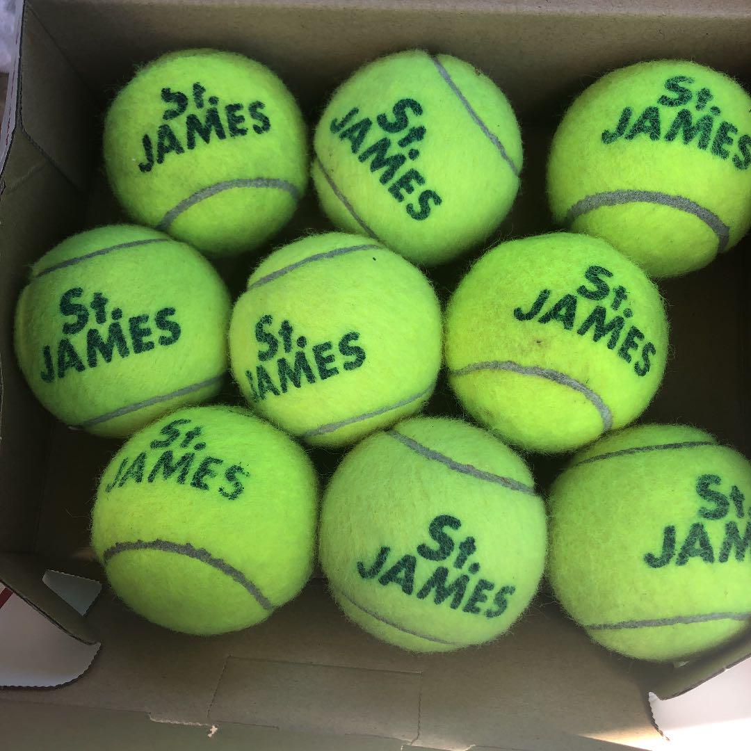 DUNLOP ST.JAMES(セントジェームス) 中古硬式テニス ボール9球 - メルカリ DUNLOP ST.JAMES(セントジェームス) 中古硬式テニス ボール9球 - メルカリ