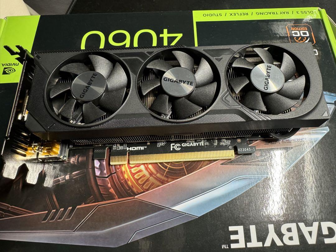 グラフィックボード・グラボ・ビデオカード GIGABYTE GeForce RTX 4060 OC 8G