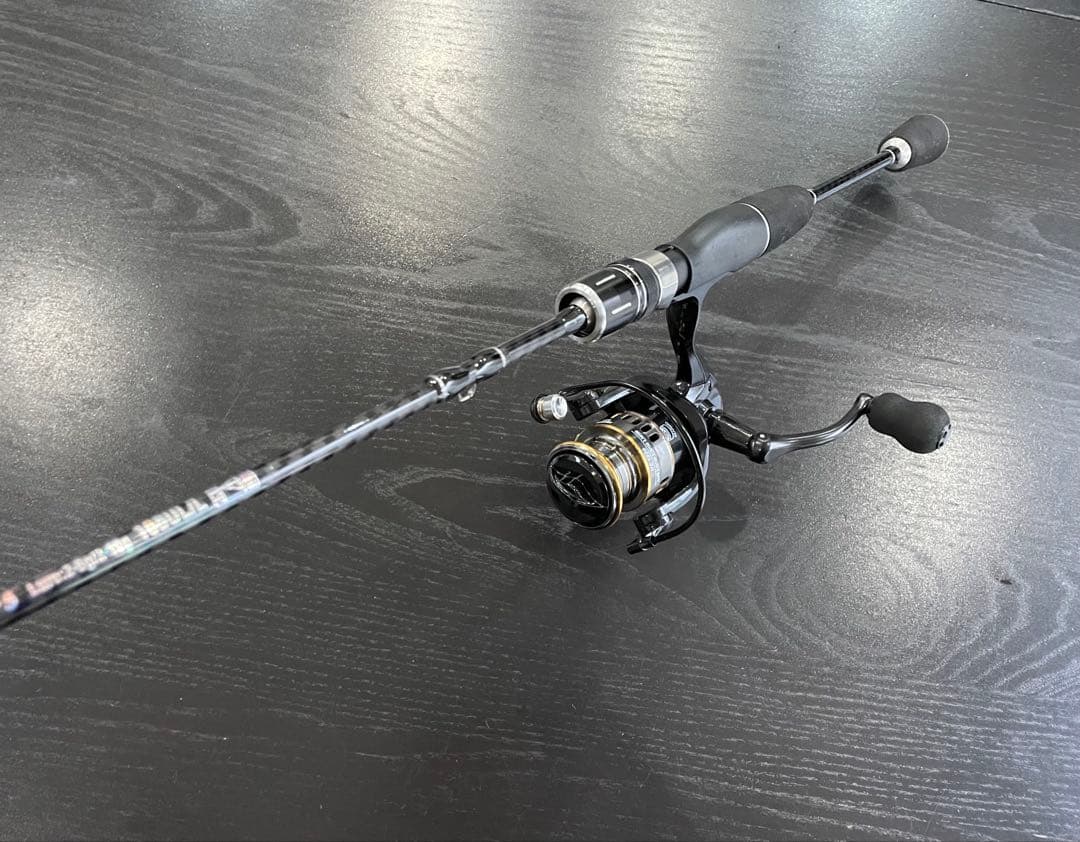 アジング釣りセット2ピースロッド（180㌢）&リール・ダイワ月下美人