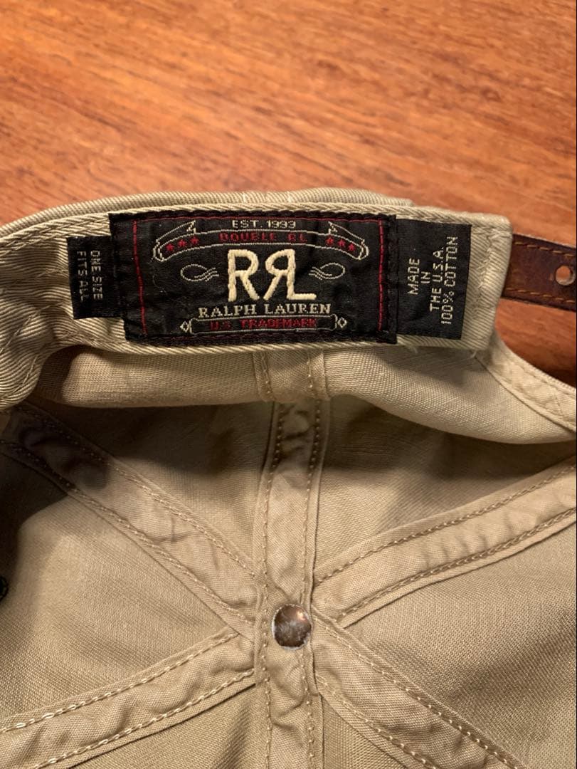 90年代ダブルアールエルキャップRRL made in USA三つ星目立った傷や汚れなし WWW_OLIVIERBERNSTEIN_COM