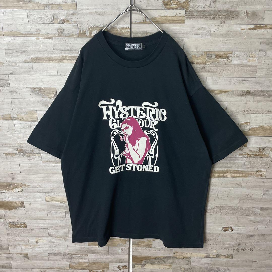 1978 U【人気デザイン】ヒステリックグラマー☆ヒスガールロゴＴシャツ 美品