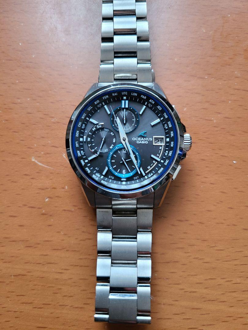 CASIO OCEANUS 電波ソーラー時計OCW-T2600-1AJF
