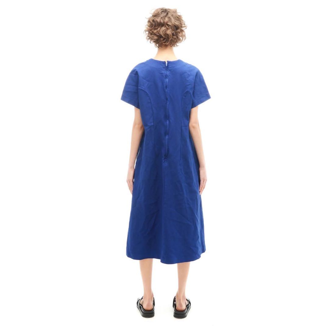 希少 15年製 コムデギャルソン 上質 Aライン デザイン 半袖 ワンピース S