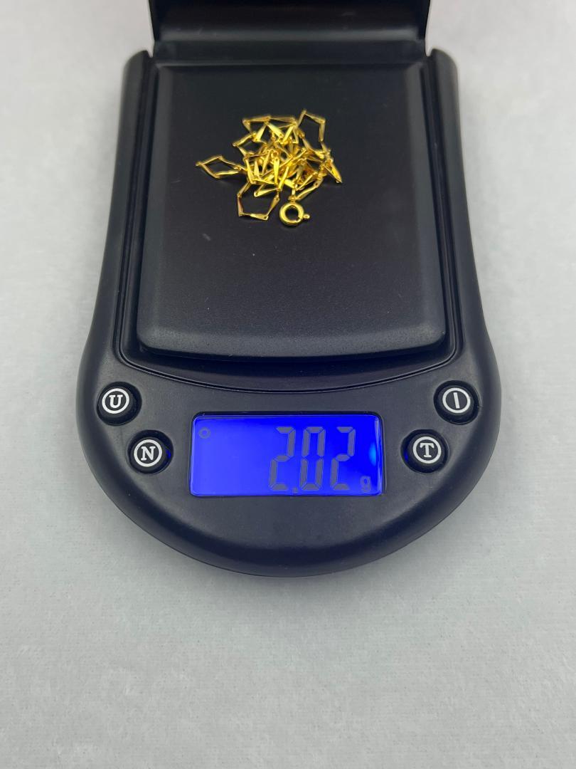 極美品刻印 750 K18ゴールド ベネチアン チェーンネックレス