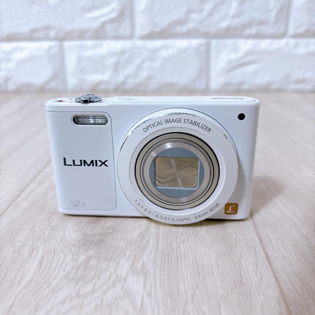 パナソニック デジタルカメラ LUMIX DMC-SZ10-W ホワイト 人気