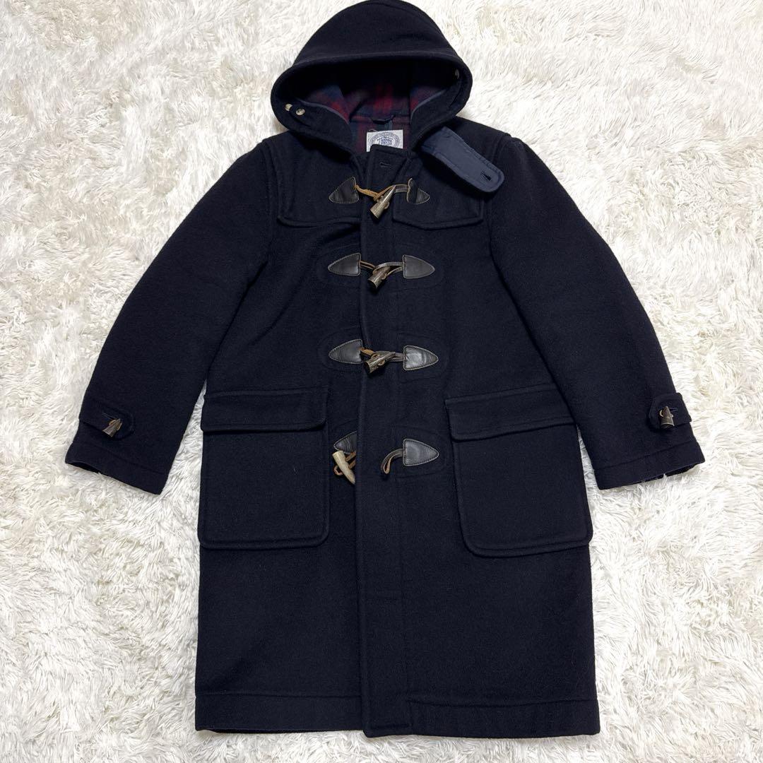 ジェイプレス J.PRESS ダッフルコート メンズ　サイズM チェック