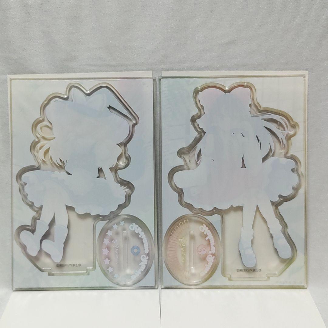 東方Project アクリルスタンド ダイソー コラボ 博麗霊夢 霧雨魔理沙 東方project アクリルスタンド 博麗霊夢 霧雨魔理沙 ダイソー