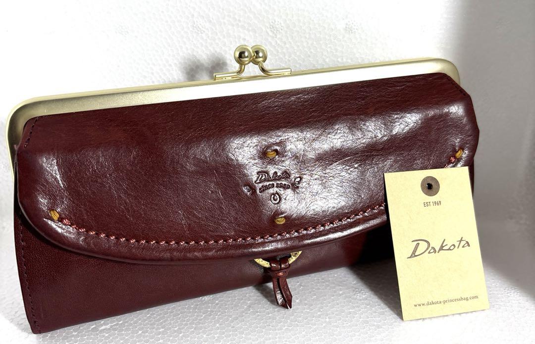 【新品】Dakota カッシーニ がま口 長財布 ウォレット イタリアンレザー