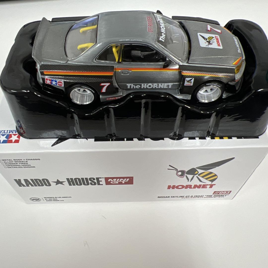 MINI GT 街道ハウス　スカイラインGT-R R34 CHASE #093