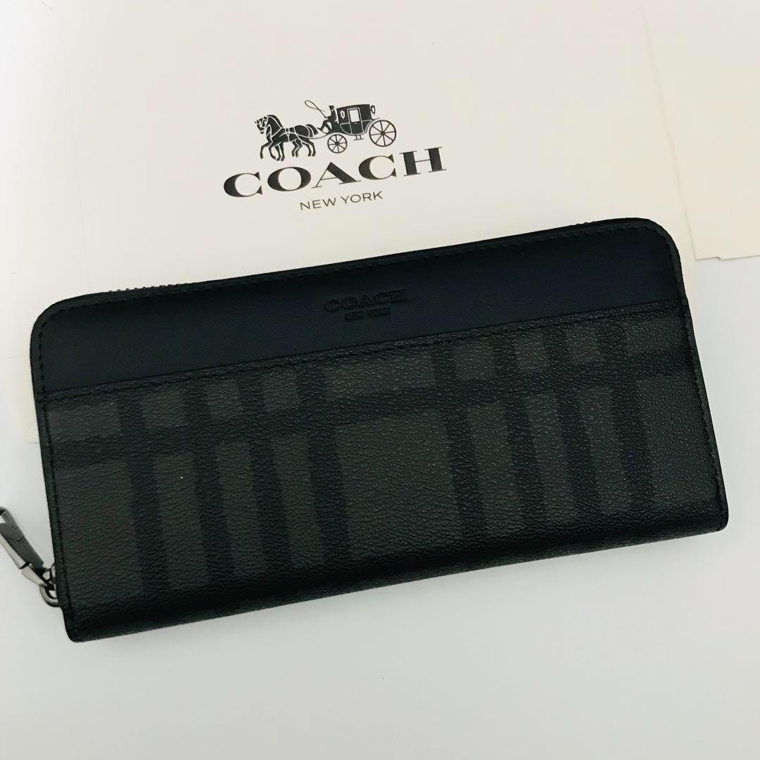 COACHコーチ長財布 レディースのブラウン色新品財布 プレゼントにおすすめ