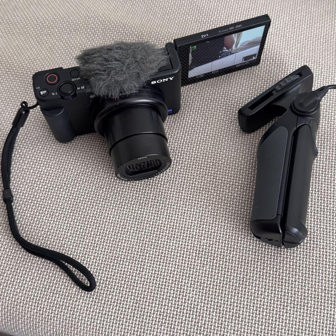 ビデオカメラ SONY VLOGCAM ZV-1 SONY デジタルカメラ VLOGCAM ZV-1G ブラック シューティング