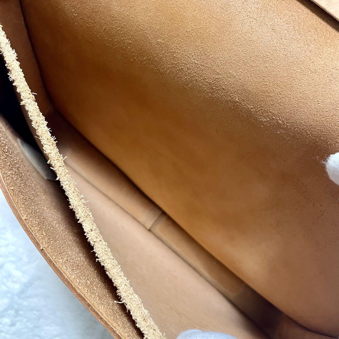 希少 ドイツ製 Leder Wolf レダーウォルフ ヌメ革 ブリーフケース