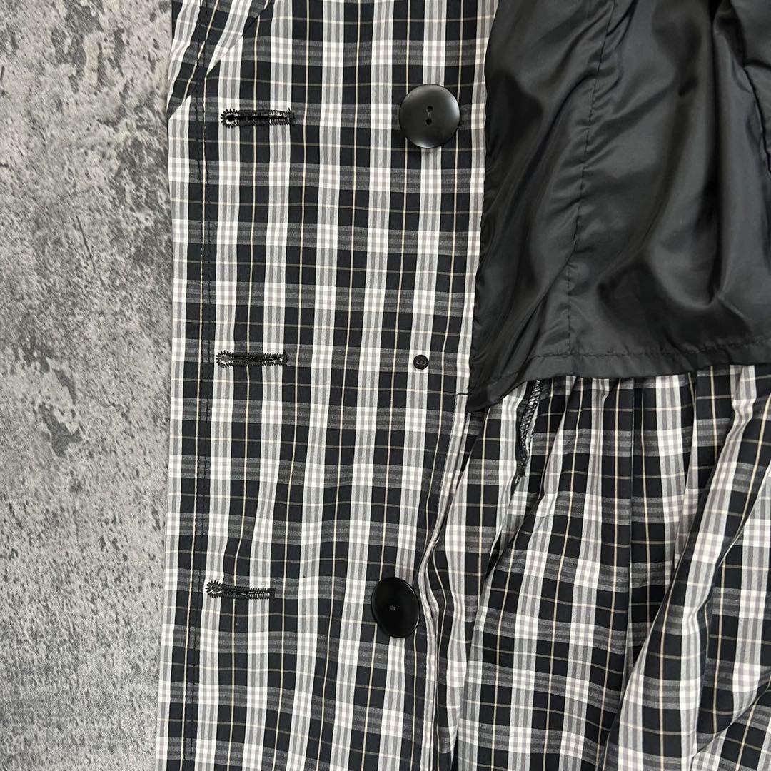 極美品 BURBERRY BLUE LABEL チェック柄トレンチコート（36）