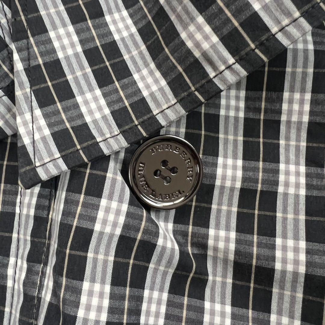 極美品 BURBERRY BLUE LABEL チェック柄トレンチコート（36）