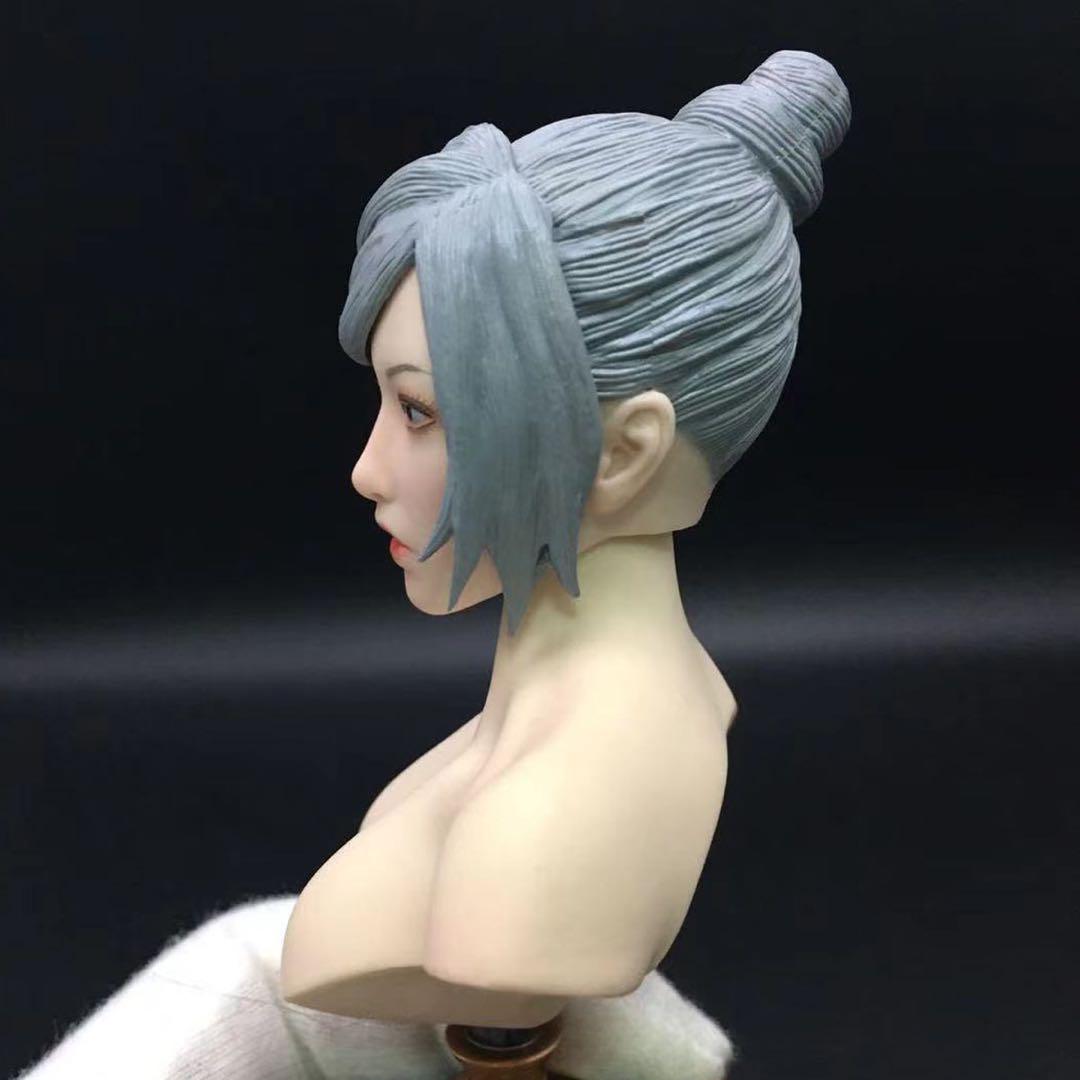 B167 1/6 フィギュア用 ヘッド アクセサリー 交換用 白肌 - メルカリ
