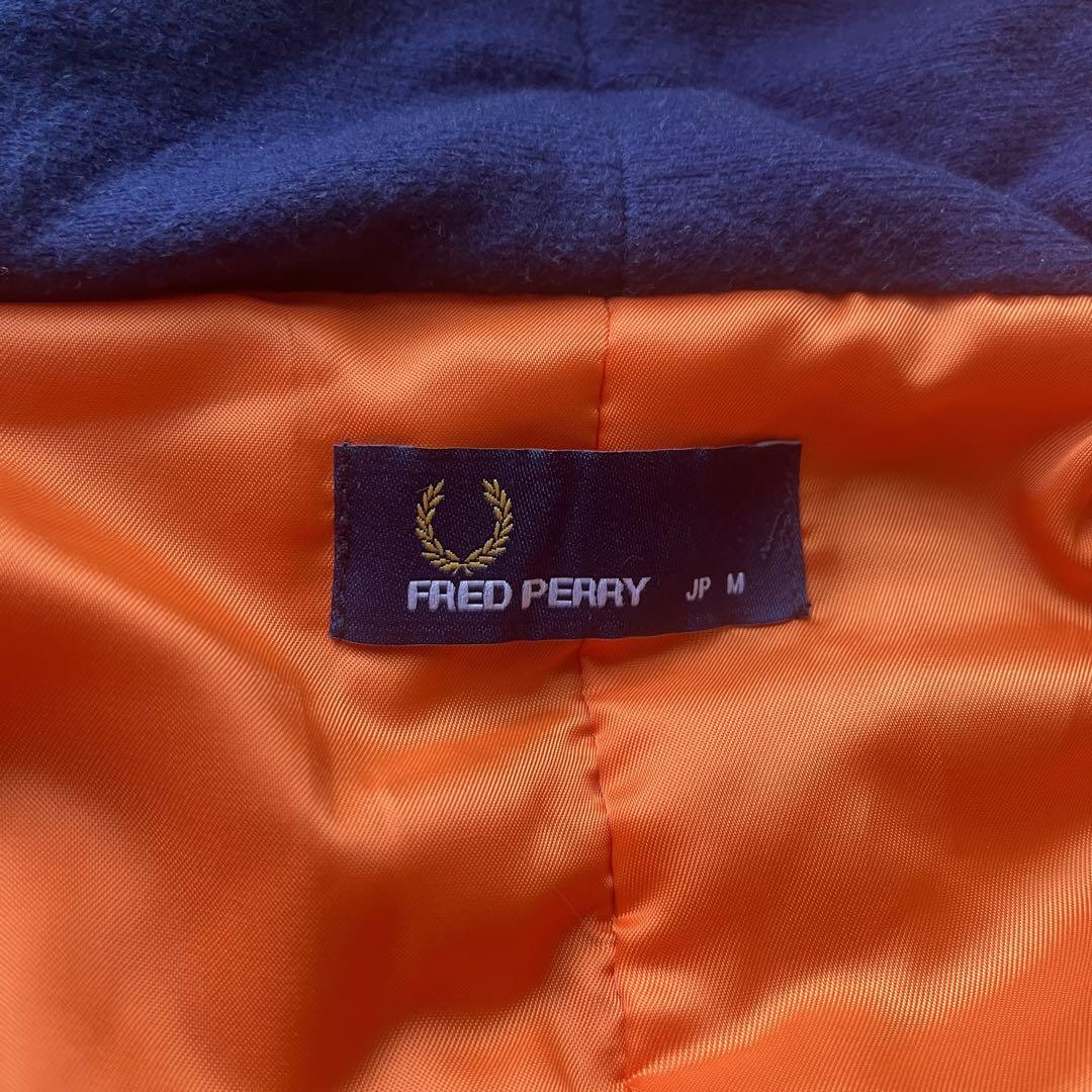【神配色】FRED PERRY フレッドペリー モッズコート M ファー