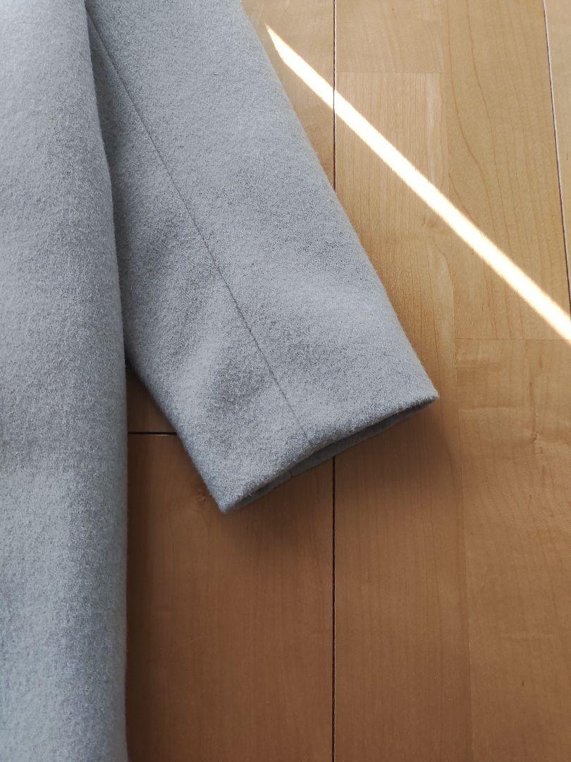 百貨店6.5万■ネックボールチェーンコート■ベージュ■blancvert■40
