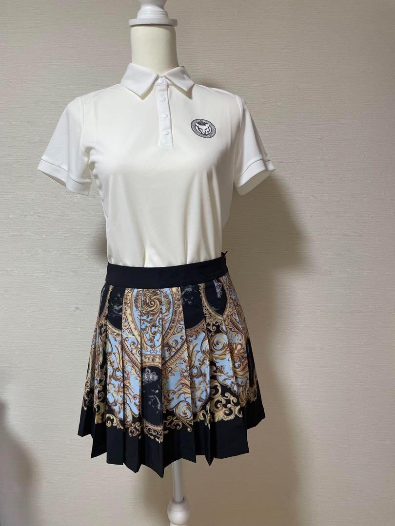 赤字覚悟！処分セール】若く見えるポロTシャツ&プリーツスカート
