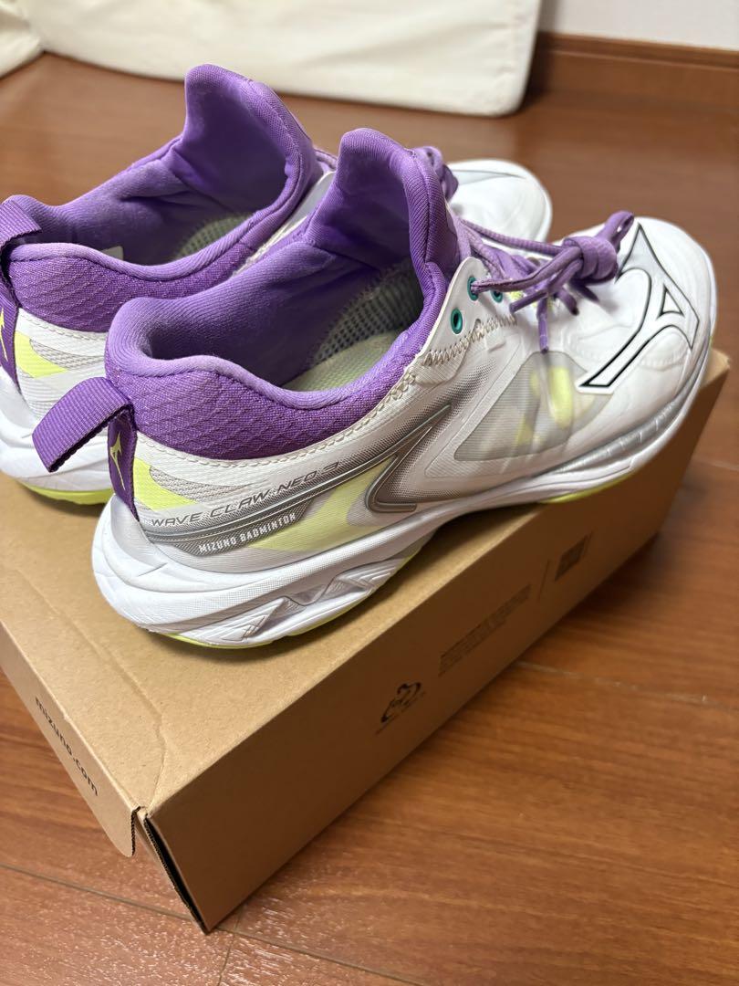 ミズノ　ウェーブクローネオ3fit バドミントンシューズ　26.5