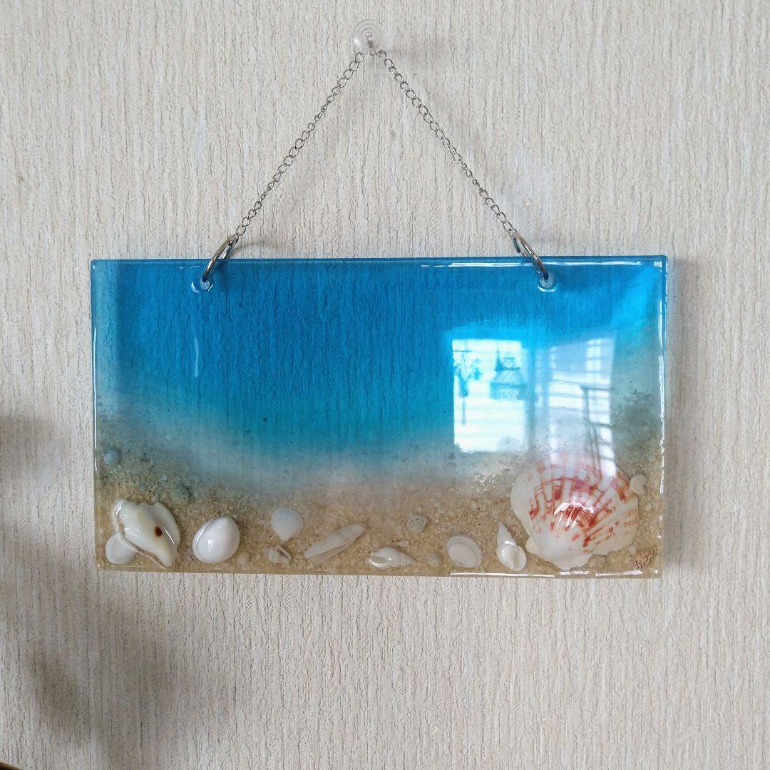 沖縄の海を感じる』オーシャンレジンアート - メルカリ 【高価値】 『沖縄の海を感じる』オーシャンレジンアート アート/写真