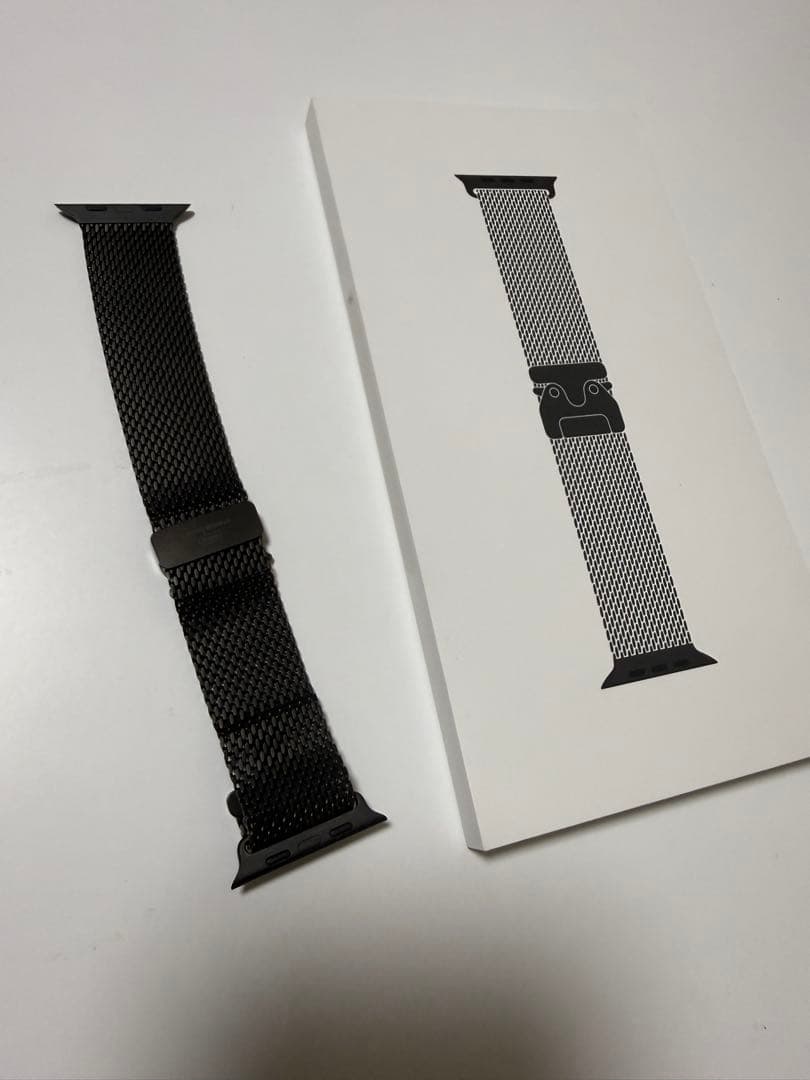 チタニウムミラネーゼループSブラックApple