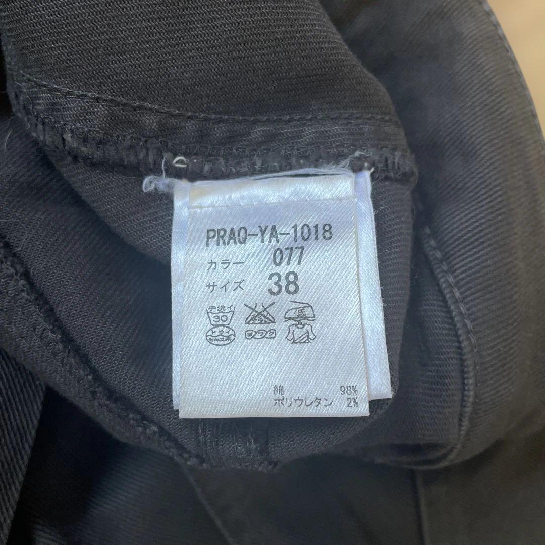 ALEXANDER McQUEEN 立体パネル スキニーパンツ 38