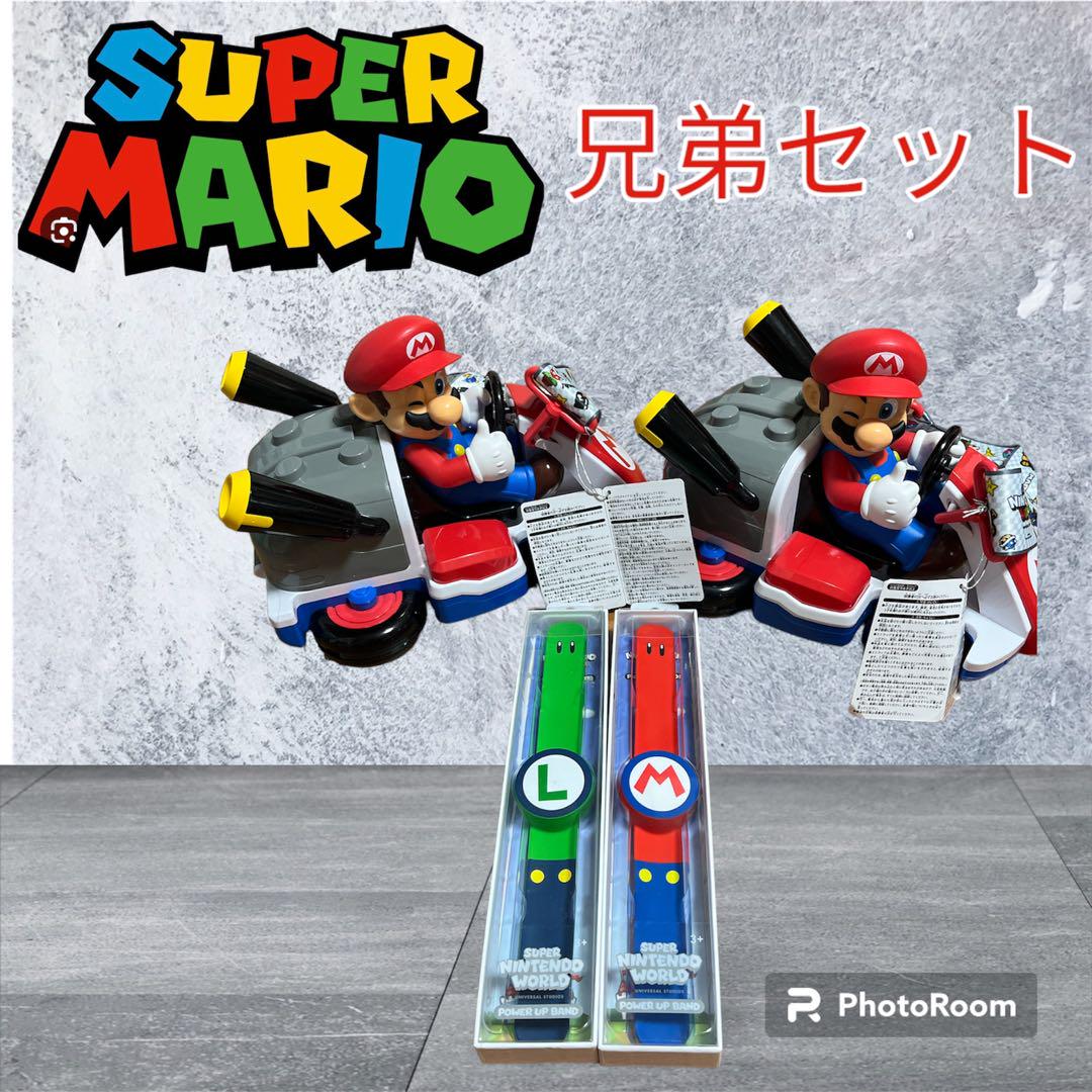 パワーアップバンド ルイージとマリオ マリオ ルイージ メガネ パワーアップバンド セット - メルカリ