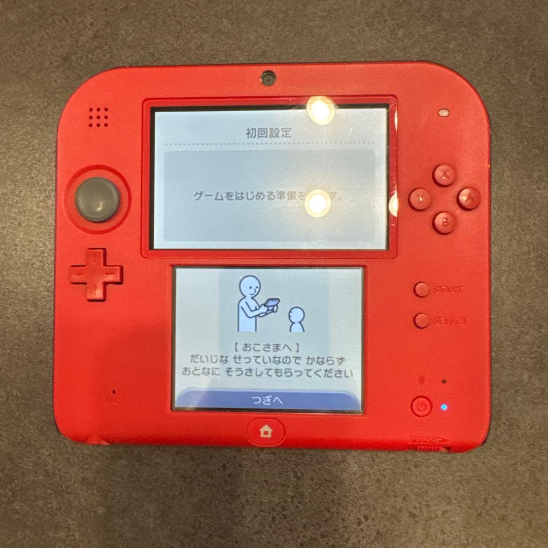 ニンテンドー2DS レッド 本体Nintendo 3DS UP786_INFO