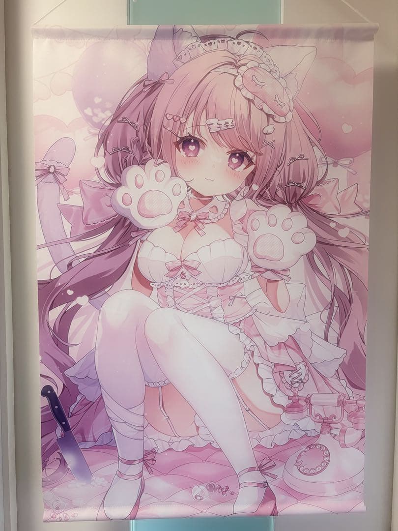 みはち先生 メンヘラメイドみはちちゃん B2タペストリー