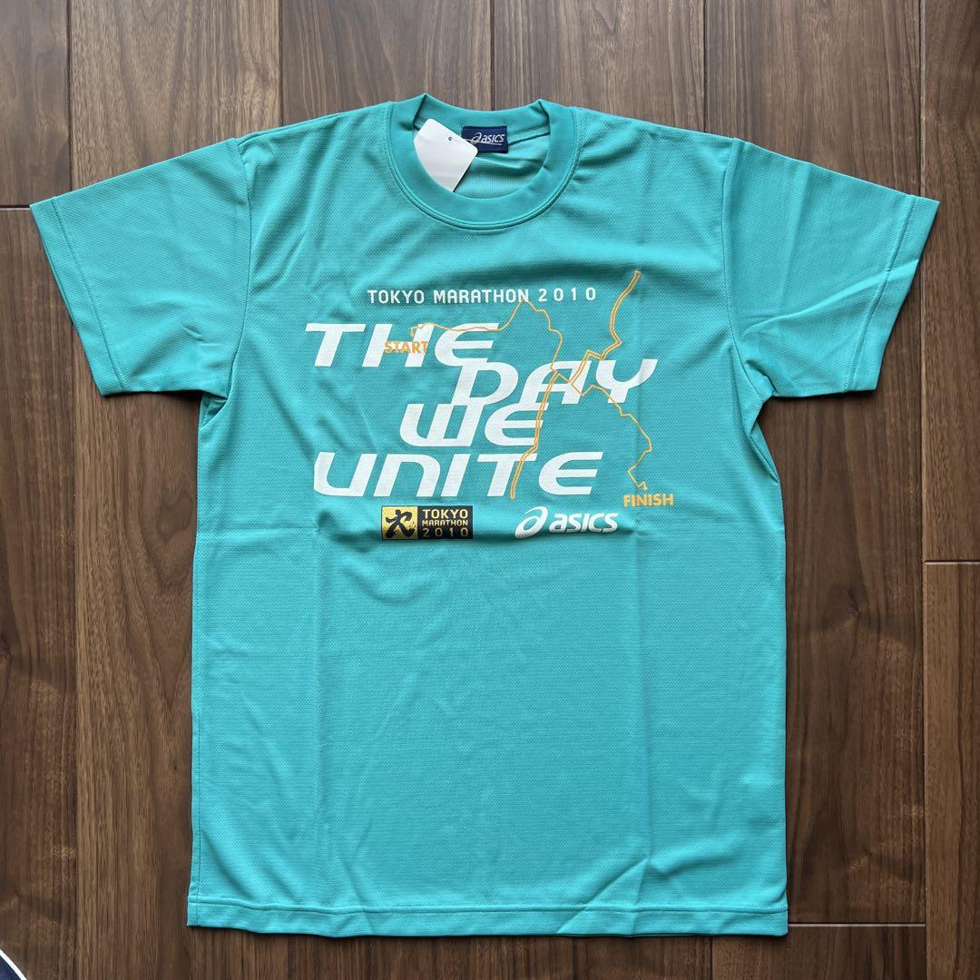 東京マラソン 2010 参加記念Tシャツ アシックス サイズS 未着用