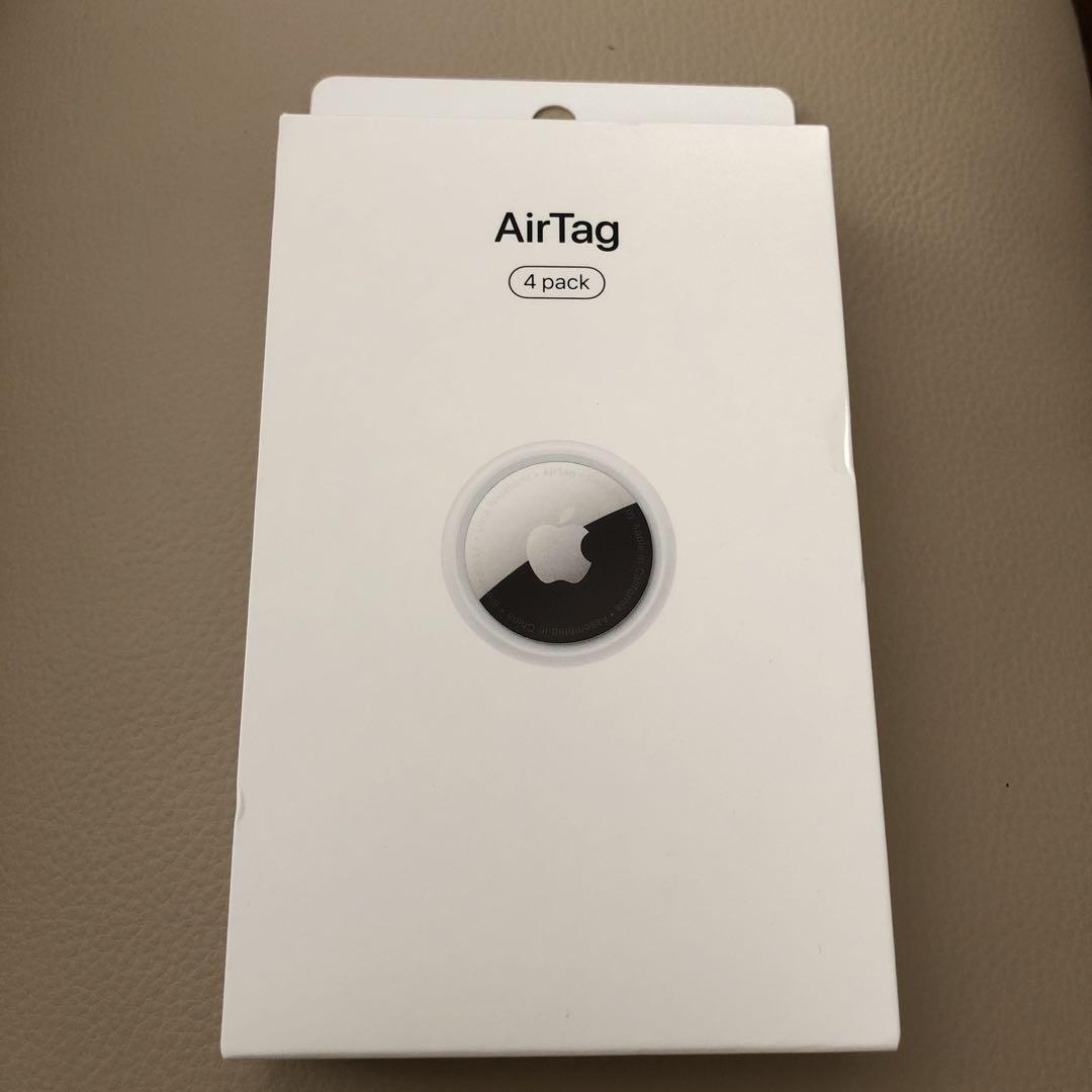 AirTag 本体 / 4個入り・純正品新品未開封