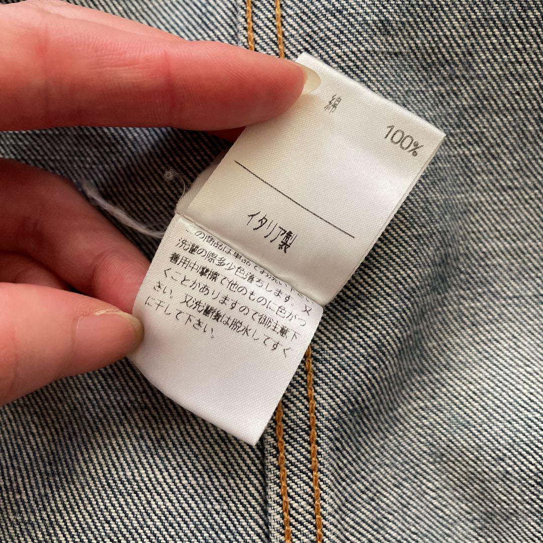 お値下げ※【HELMUT LANG】デニムジャケット ダメージ