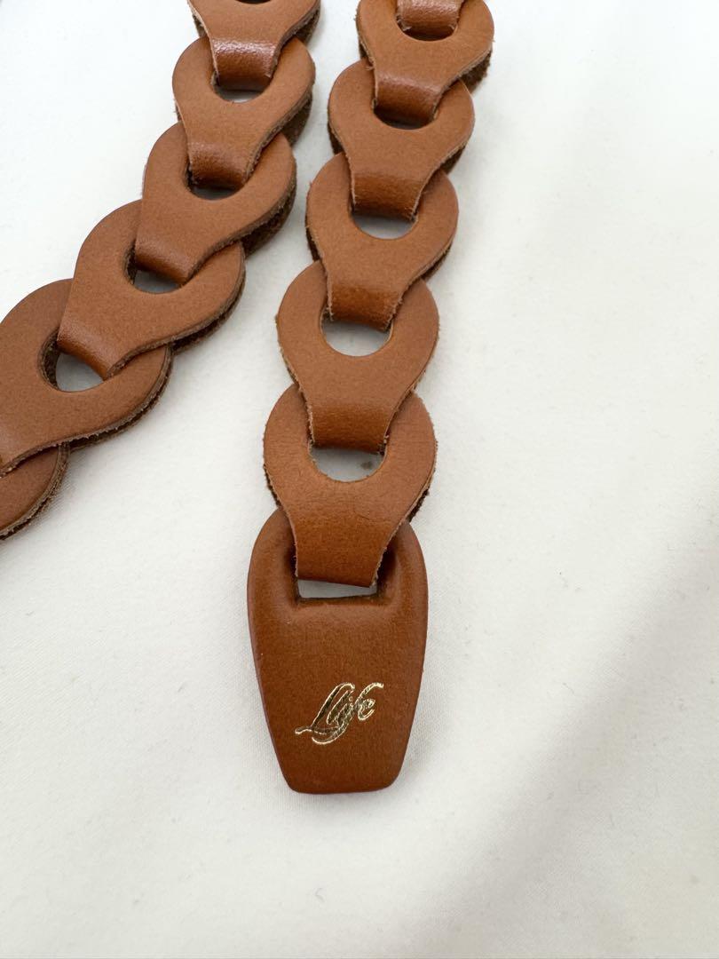 小物 Llife LEATHER CHAIN BELT