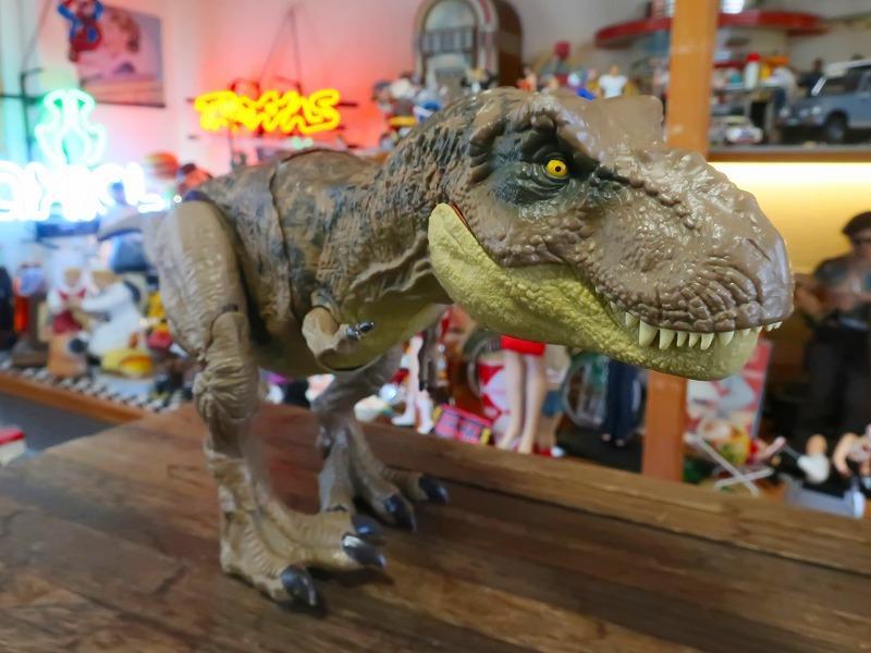 ジュラシックパーク ティラノサウルス TREX 55cm 模型 効果音
