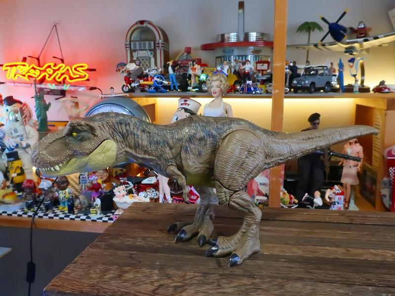 ジュラシックパーク ティラノサウルス TREX 55cm 模型 効果音