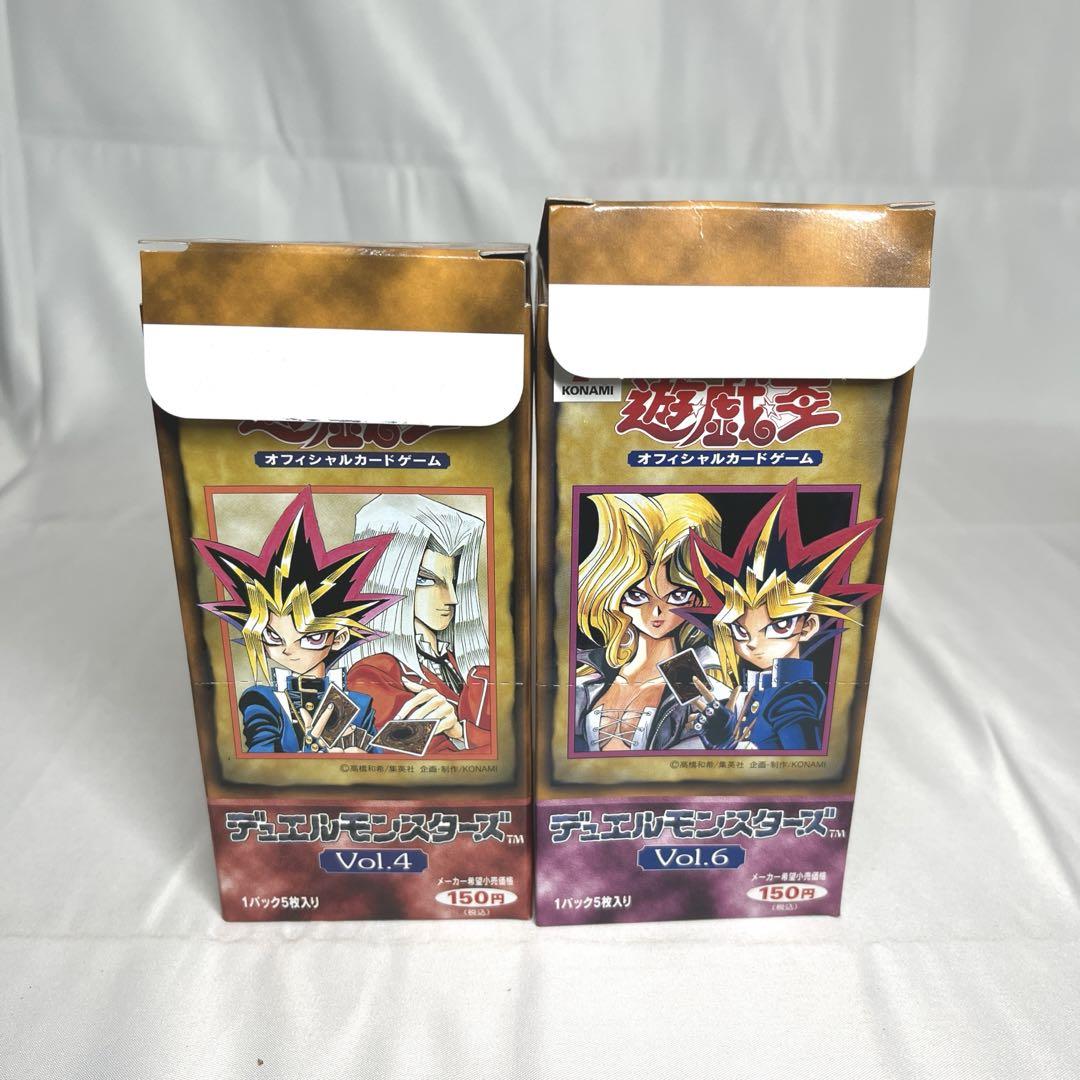 ❗️空箱❗️ 遊戯王デュエルモンスターズ　初期Vol.4 Vol.6　T344
