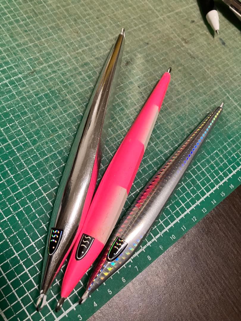 アングラーズサポートサービス パナジグ 250g～330g 6本セット 中深海、アカムツ、クロムツ、底物狙いのスロージギングに アングラーズサポートサービス パナジグ(87ジグ)3本セット 250g 中深海