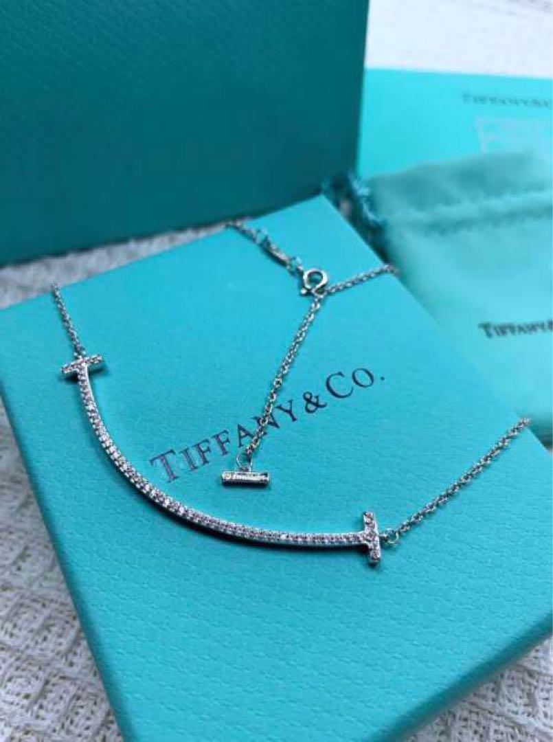 ★極美品★試着品★T & Co. スマイル ネックレス 箱付き