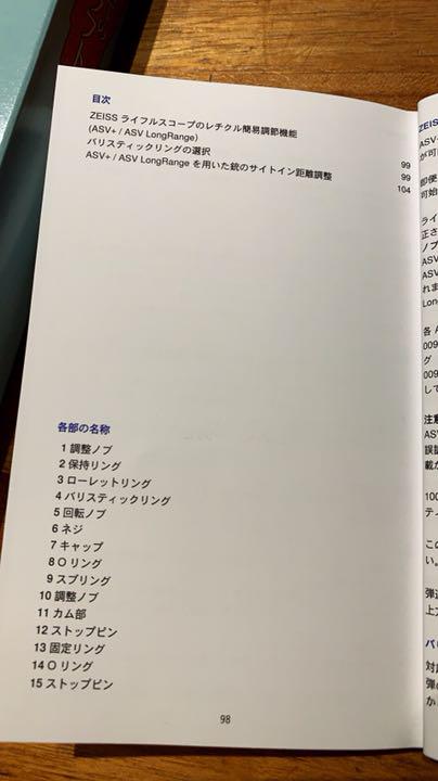カールツァイス ライフルスコープ ダイヤルリング