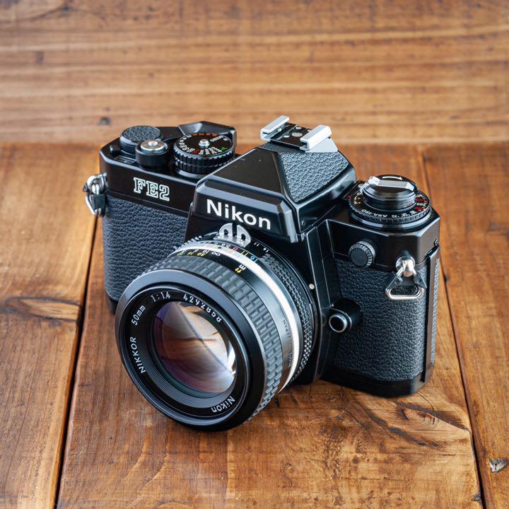 美品】Nikon FE2 ＋ Ai-s NIKKOR 50mm f1.4セット