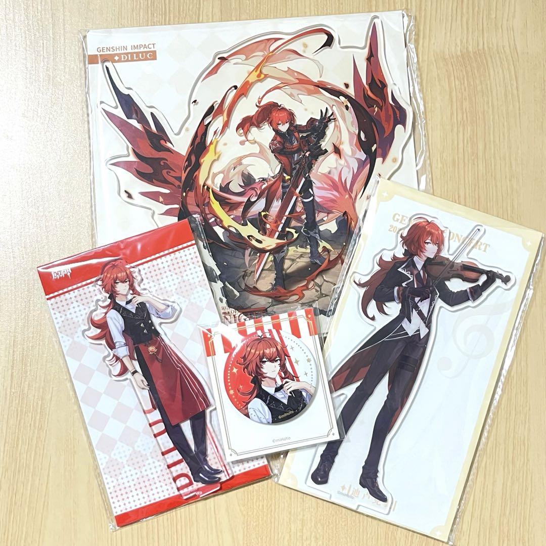 送料無料の通販 ディルック 原神 アクリルスタンド メルカリ - 4点セット その他