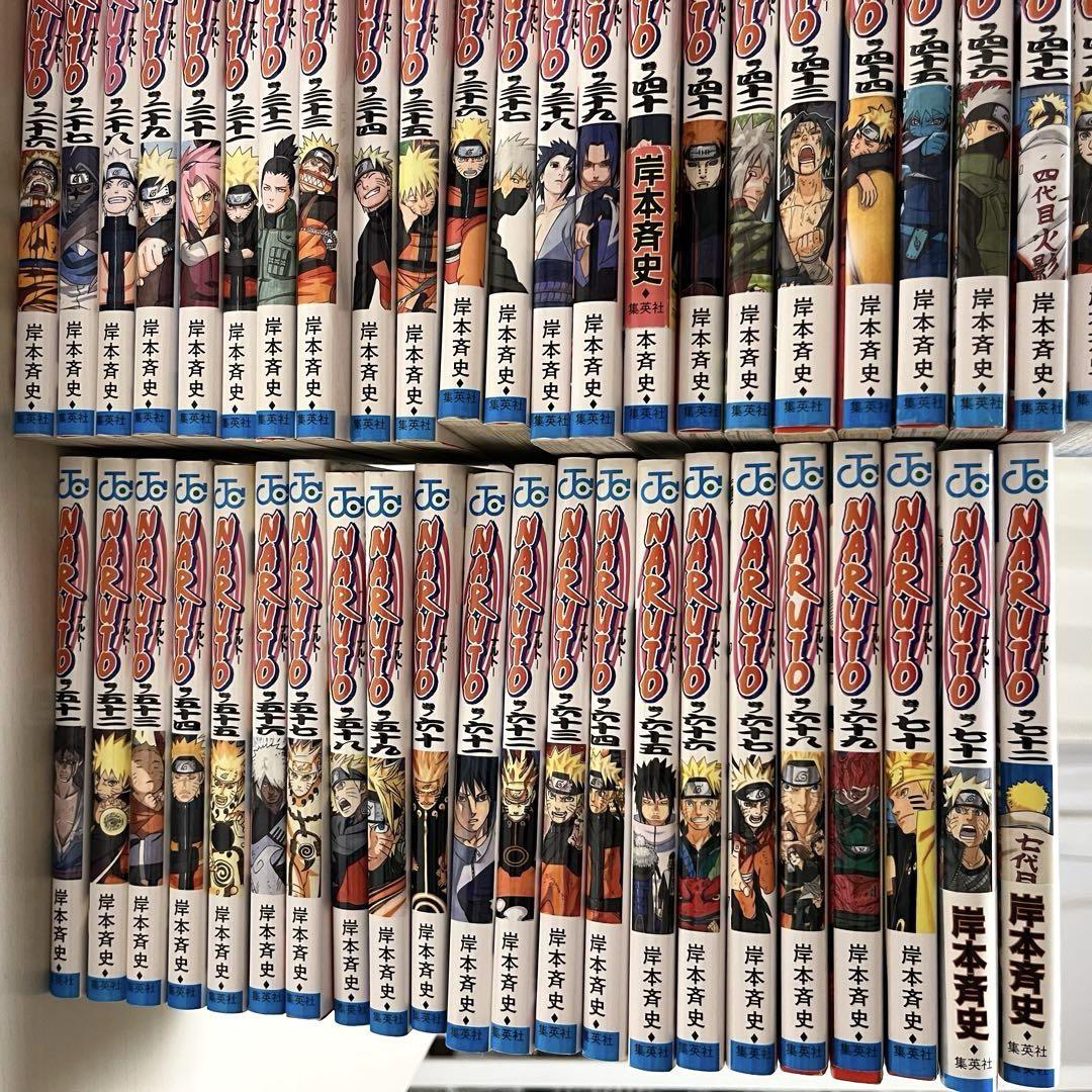 NARUTO ナルト　72巻　全巻　アニメ