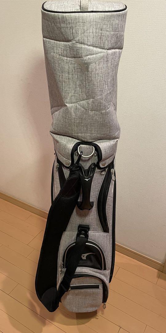 ミズノMizuno Eurus ゴルフバッグ キャディバッグ　グレー