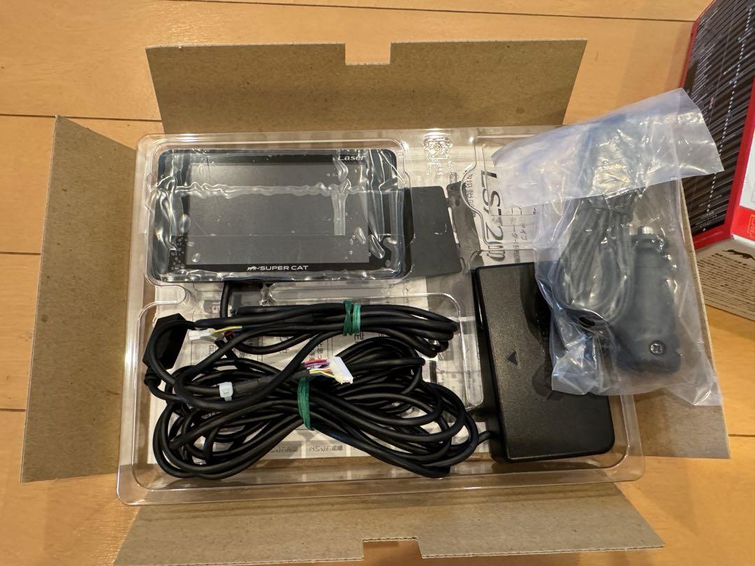 LS720セパレートタイプGPS＆レーザー＆レーダー探知機SUPER CAT