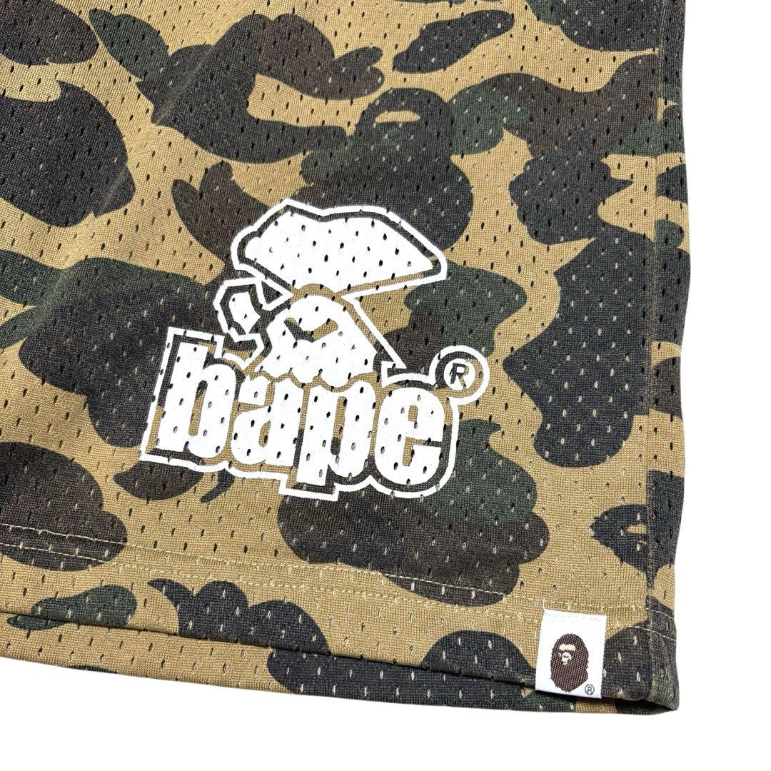 A Bathing Ape カモフラ柄ハーフパンツ 初期タグ希少 Sサイズ