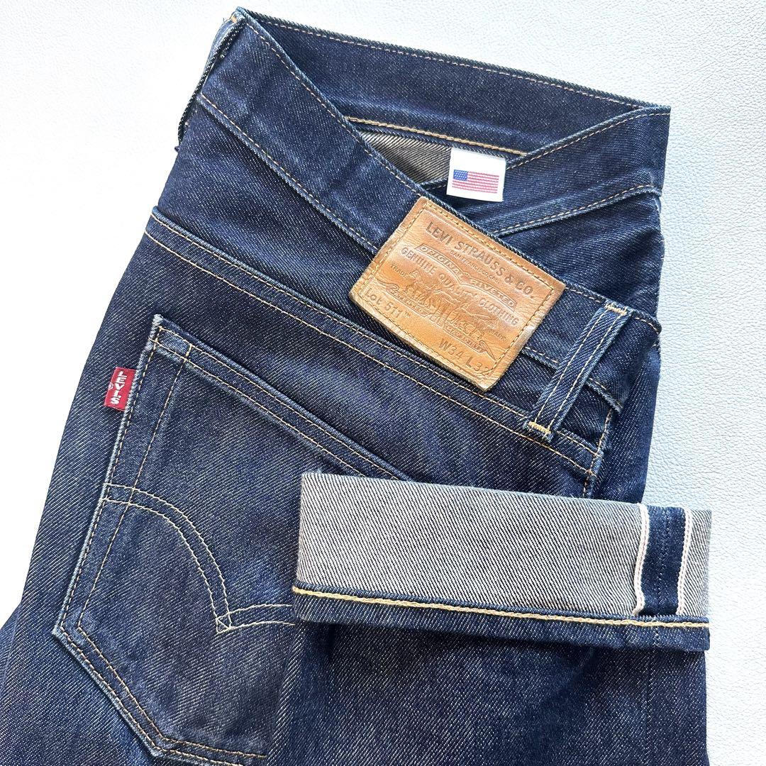 リーバイス GAP デニムセットアップ 濃紺 赤耳 セルビッチ 511