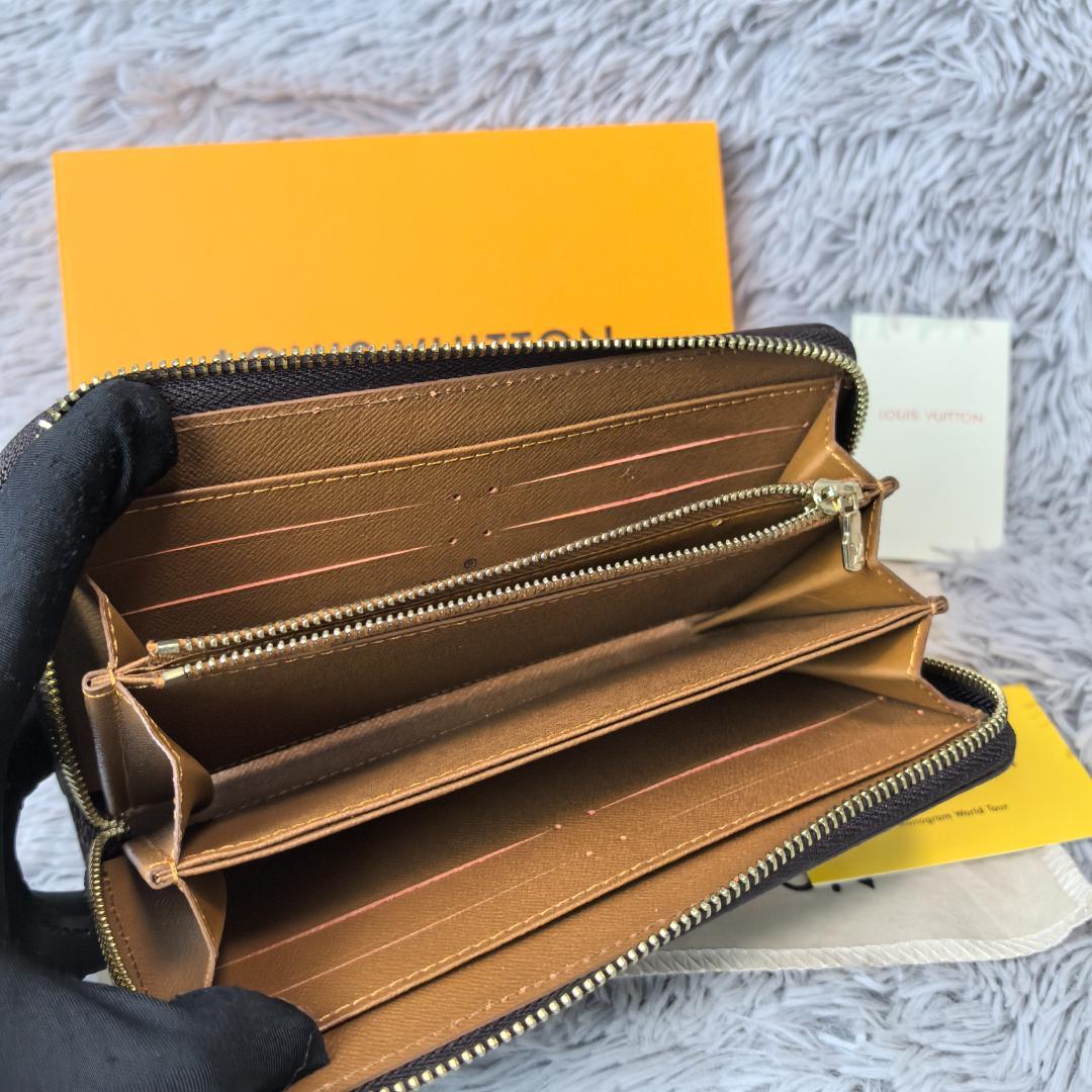 美品 ルイヴィトン 長財布 箱付き メッセージカード付き 箱付き ルイ・ヴィトン LOUIS VUITTON 長財布 - メルカリ