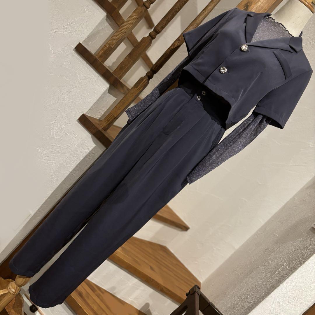 etoll.  Dorry Doll  美品 セットアップパンツドレス お呼ばれ