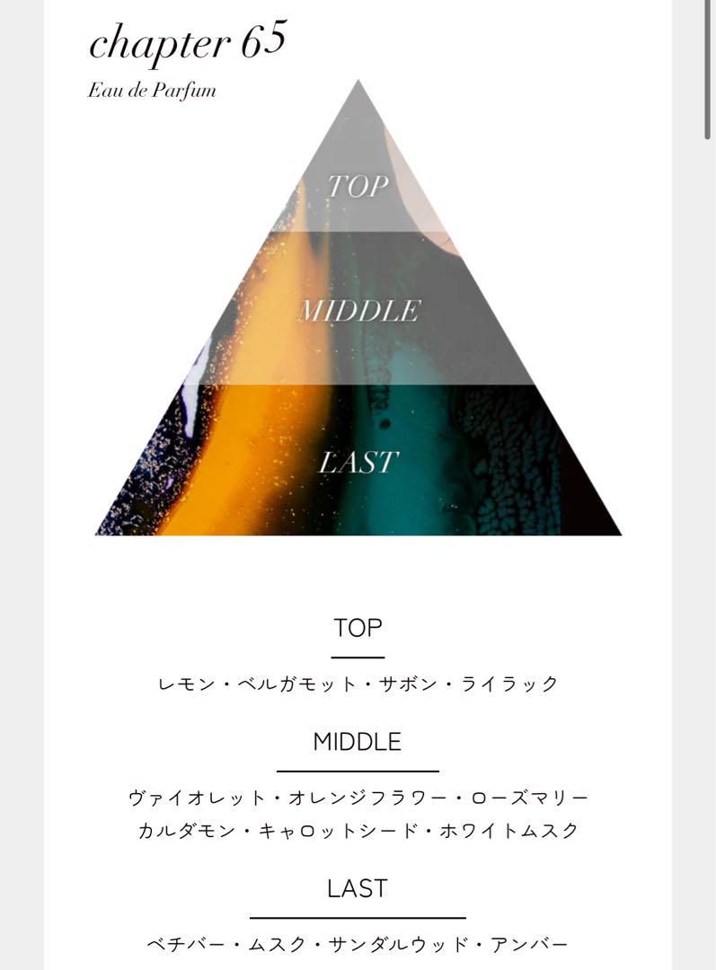 Aiam chapter65フレグランス 50ml 美品