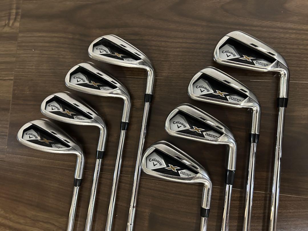 Callaway X HOT アイアンセット 8本 N.S.PRO 950GH - メルカリ
